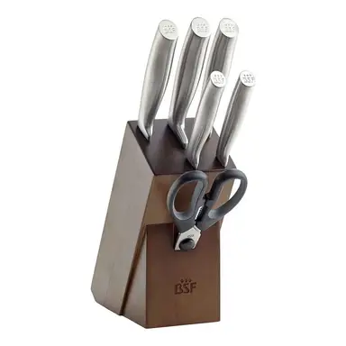 Zwilling BSF Chicago Messerblockset, 7-tlg | Birke | Braun