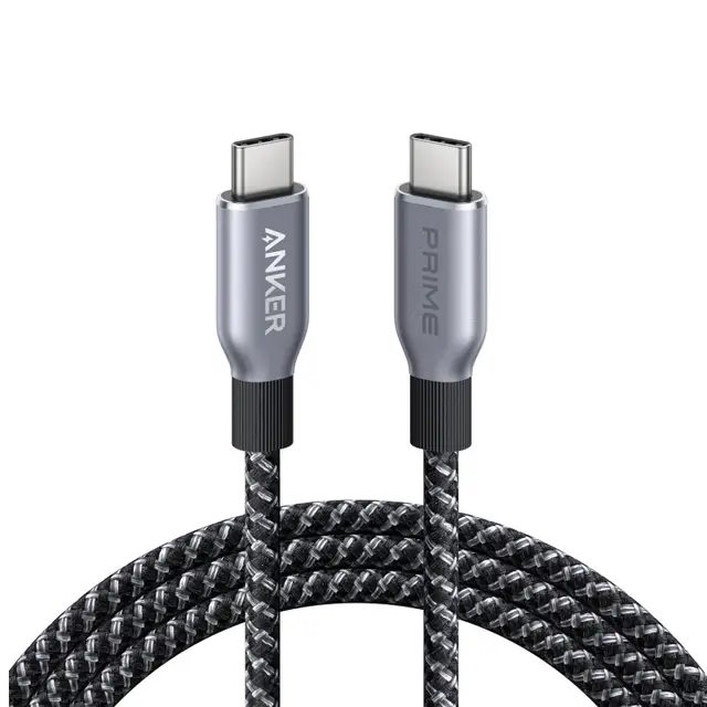 Anker Prime USB‑C-auf-USB‑C-Kabel (180 cm, 240 W, recycelte geflochtene Ausführung)