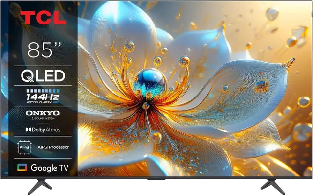 TCL 85T8C 85inch 4K Ultra HD 144Hz 216CM TV