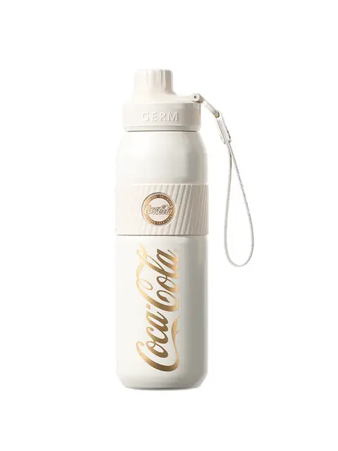 Coca-Cola Collection Athletic Isolierflasche - Antikweiß, Neujahrssale, Top-Geschenkideen