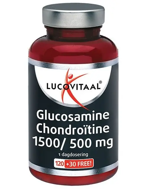 Lucovitaal Glucosamine Chondroïtine 1500/500mg - 150 tabletten