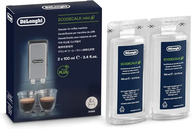 De’Longhi Descaling Solution, 2x 100ml, DLSC200