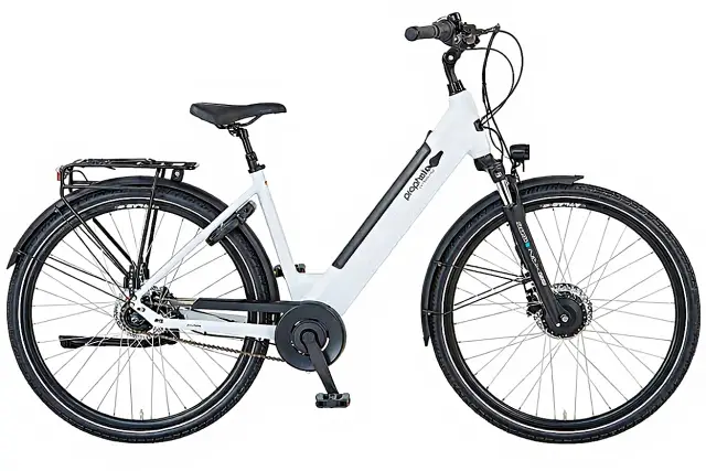 Prophete E-Bike Geniesser 2.0, 28 Zoll, Frontmotor, Reichweite bis 100 km, LCD-Display, Rahmenhöhe 48 cm