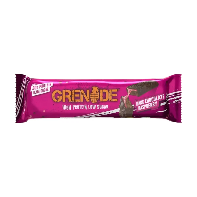 Grenade Protein Bar Dark Chocolate Raspberry Flavour - 60 g