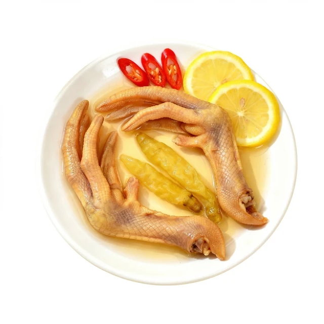 Laweiju Eendenpootjes met Gepekelde Peper 300g