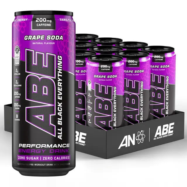 Applied Nutrition ABE Can American Grape - 12 X 330ML 
