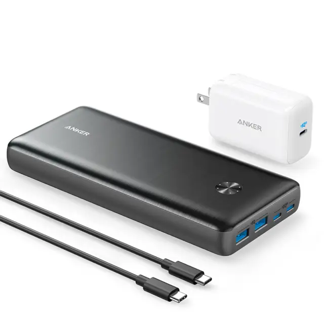 Anker PowerCore III Powerbank (26.000 mAh, 87 W, Schwarz)