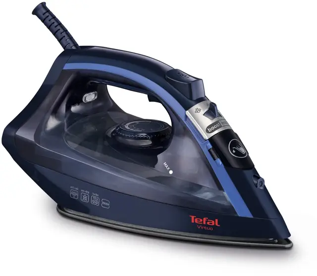 Tefal FV1713 - Stoomstrijkijzer - Virtuo serie blauw