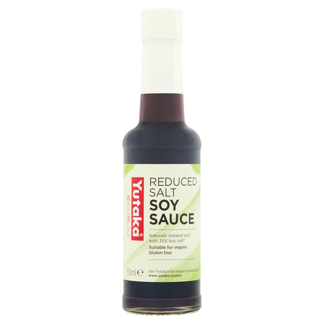 Yutaka Reduced Salt Gluten Free Soy Sauce 150ml