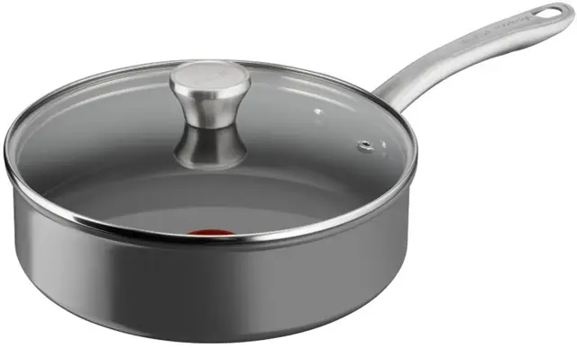 Tefal Renew+ Hapjespan - Ø24 cm - Met Deksel - Keramisch - PFAS-vrij - Geschikt voor Inductie