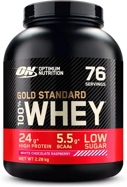 Optimum Nutrition Gold Standard 100% Whey White Chocolate Raspberry - 2.27kg
