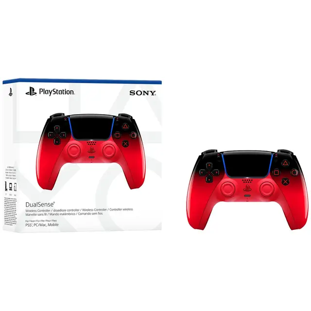 Sony Manette PS5 sans fil Dualsense - Hyperpop Edition - Techno Red