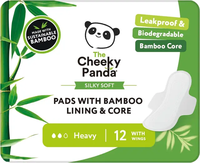 The Cheeky Panda Pads Heavy 12 Pack
