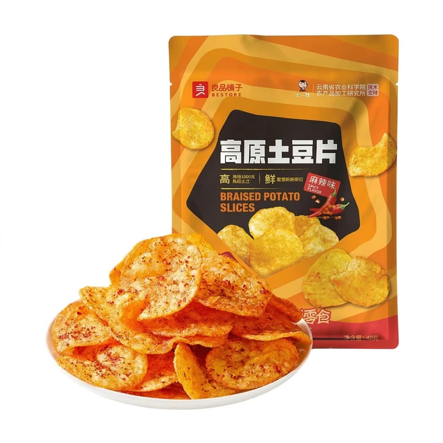 Bestore gestoofde aardappelschijven (pittige smaak) 40 g