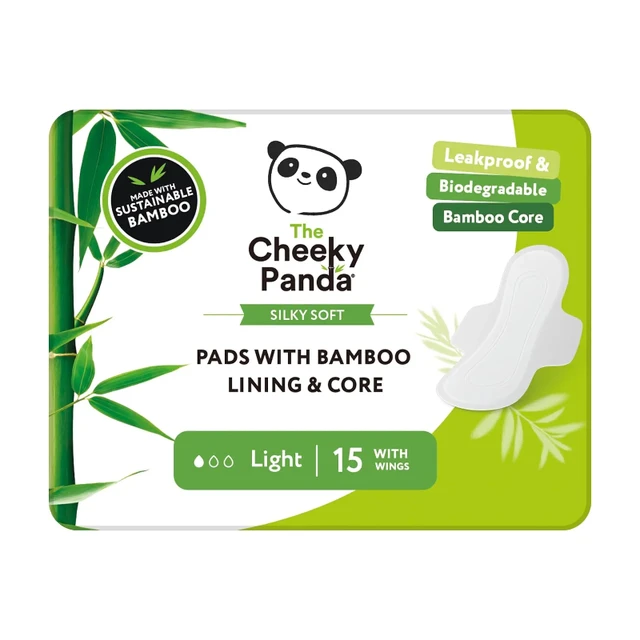 The Cheeky Panda Pads Light 15 Pack