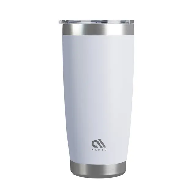  Hared Tasse de voyage pour voiture 20oz - Blanche