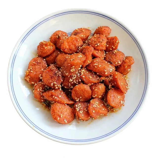 Laweiju Taiwanese gegrilde worst met komijnsmaak (met maïs) 500 g