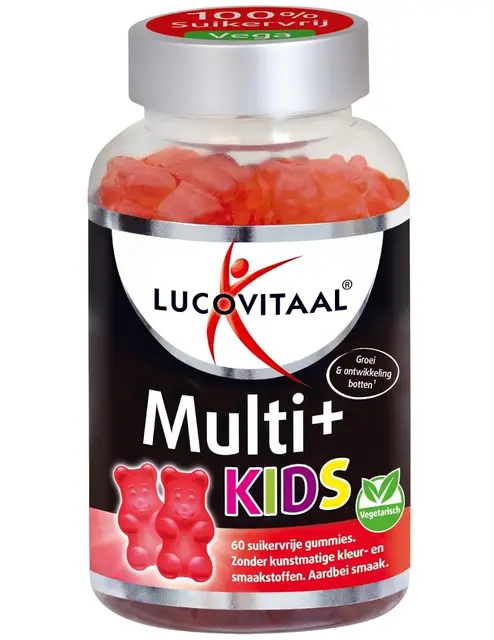 Lucovitaal Multi+ Vitaminen 60 Gummies Kids