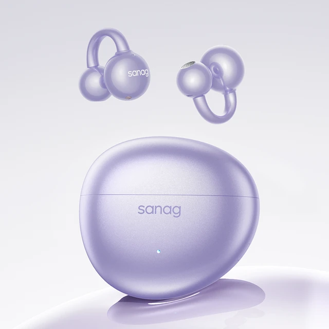 Sanag S7S Ultra Bluetooth-Ohrclip Kabellos Open-Back AI-Übersetzung 2025 Neues Modell
