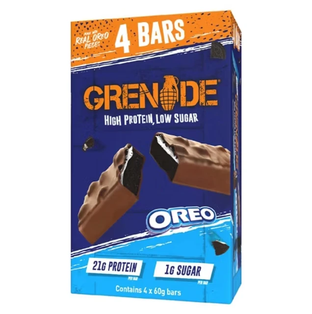 Grenade Protein Bars Oreo Flavour Multipack - 4 x 60 g