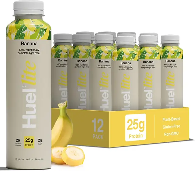 Huel Lite RTD Complete Meal Banana Flavour Multipack - 8 x 500 ml