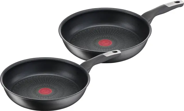 Tefal Unlimited - Pannenset - Ø22 en Ø28 cm - Inductie - Anti-aanbaklaag - Duurzaam