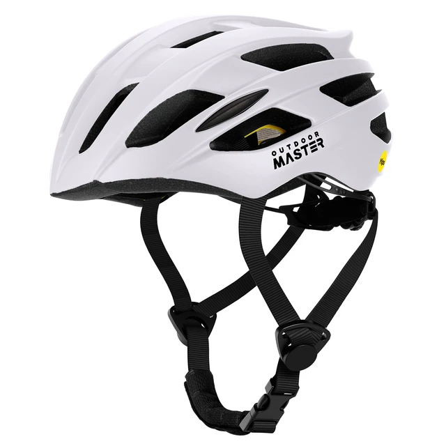 OutdoorMaster Adults MIPS Road Cycling Helmets White L