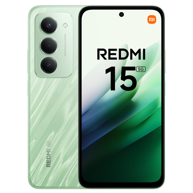 Xiaomi REDMI 15 5G 8/256 - Ripple Green