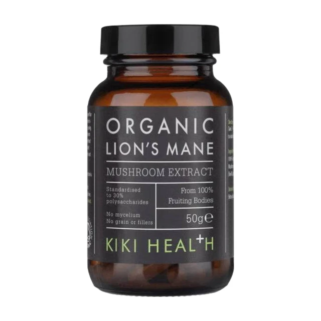 KIKI Health Lions Mane Mushroom Extract Powder - 50 g