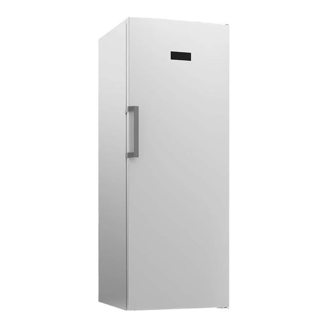 Beko RFNE448E45W Gefrierschrank, 404 l Nettovolumen, No Frost, Schnellgefrierfunktion, Multifunktionsdisplay, 6 Gefrierschubladen + 2 Fächer, 38 dB (A), in unbeheizten Räumen nutzbar, Weiß [Energieklasse D]