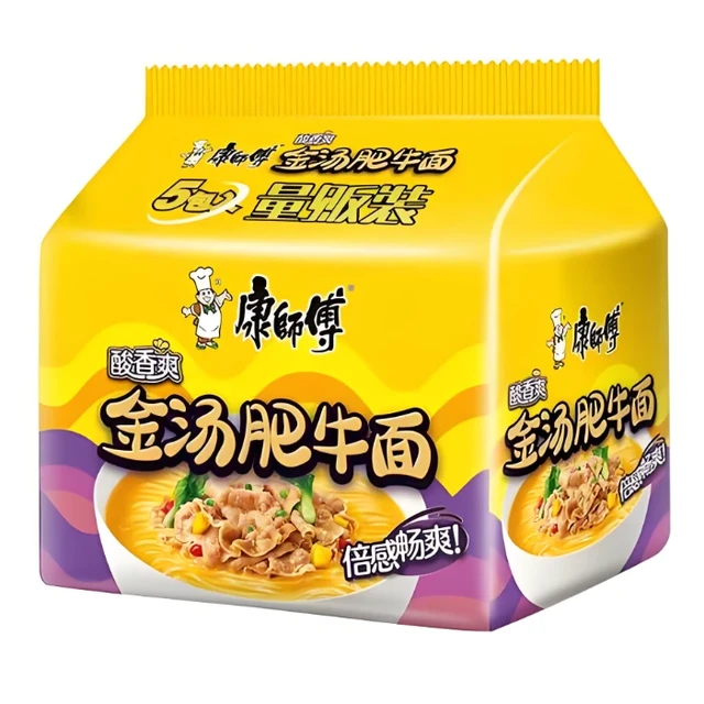 Master Kong Sour Beef in Golden Soup 105g*5