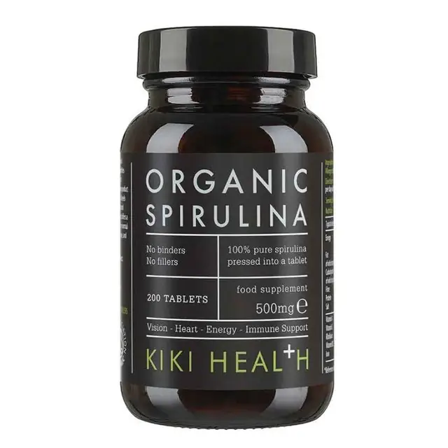 KIKI Health Spirulina Tablets 500 mg - 200 Tablets