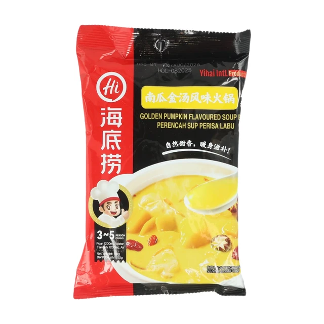 HAIDILAO Hot Pot Soup Base -  Golden Pumpkin Flavored 110g