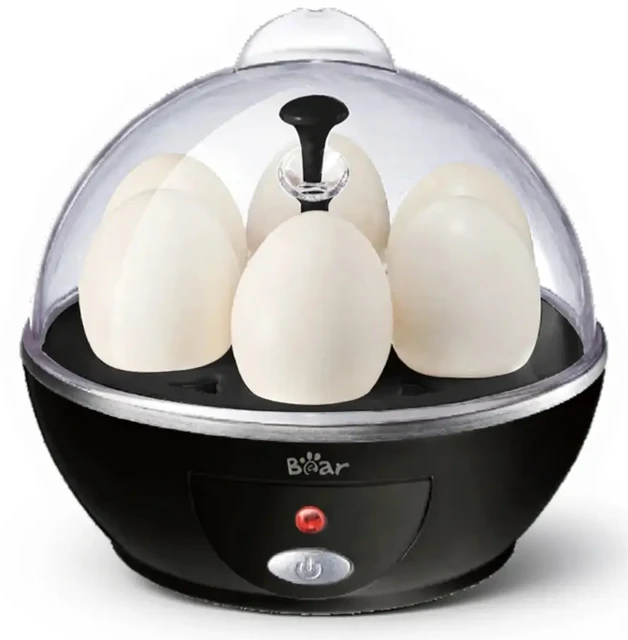 Bear Eierkocher ZDQ-206 für 6 Eier 360-430 W mit Messbecher