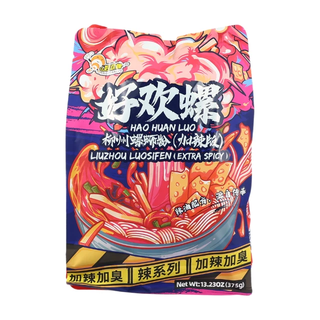 Hao Huan Luo Luosifen (Flussschnecken-Reisnudeln), extra aromatisch & extra scharf, 375 g