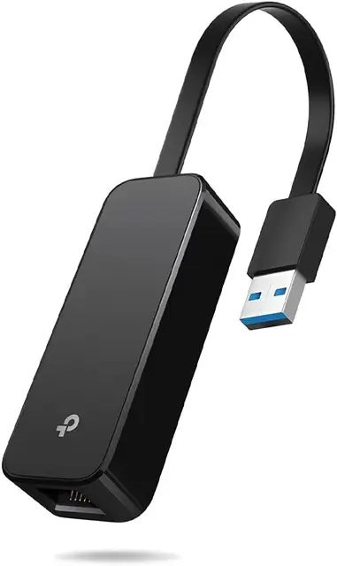 TP-Link UE306 USB 3.0 zu Gigabit Ethernet 10/100/1000 Netzwerkadapter, Faltbares und Tragbares Design, Plug & Play für Nintendo Switch