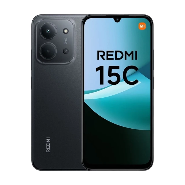Redmi 15C 4+256 Middernachtzwart