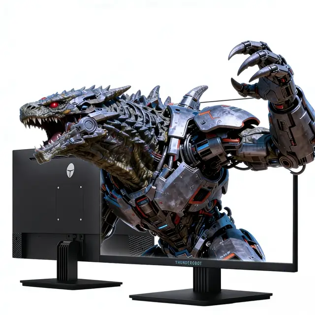 Thunderobot 23,8 Zoll 1080p 240 Hz Fast-IPS Gaming-Monitor mit Blaulichtreduzierung, HDR, 300 Nits, neigbar und schwenkbar, ZF24F240-GL