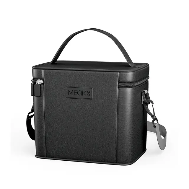 Meoky Insulated Lunch Bag-Black, New Year Sale , Top gift picks