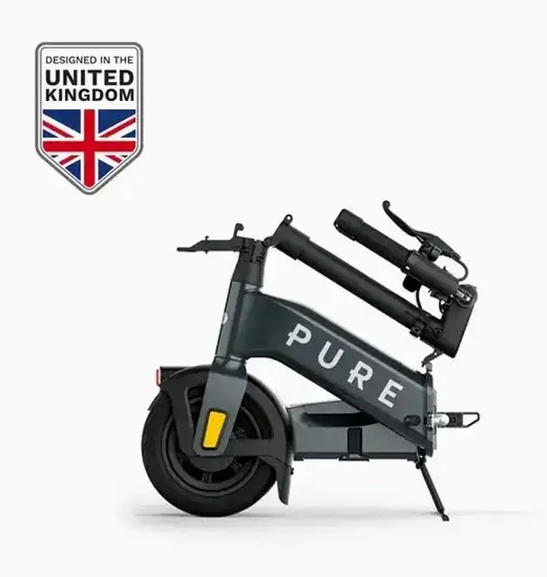 Pure Advance Flex Folding Electric Scooter - Mercury Grey