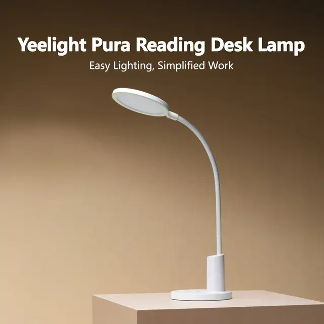 Yeelight Reading Desk Lamp RG0 Blue-Light Safe Stepless Dimming 3 CCT Touch Control USB-C ABS+PC YLYTD-0034
