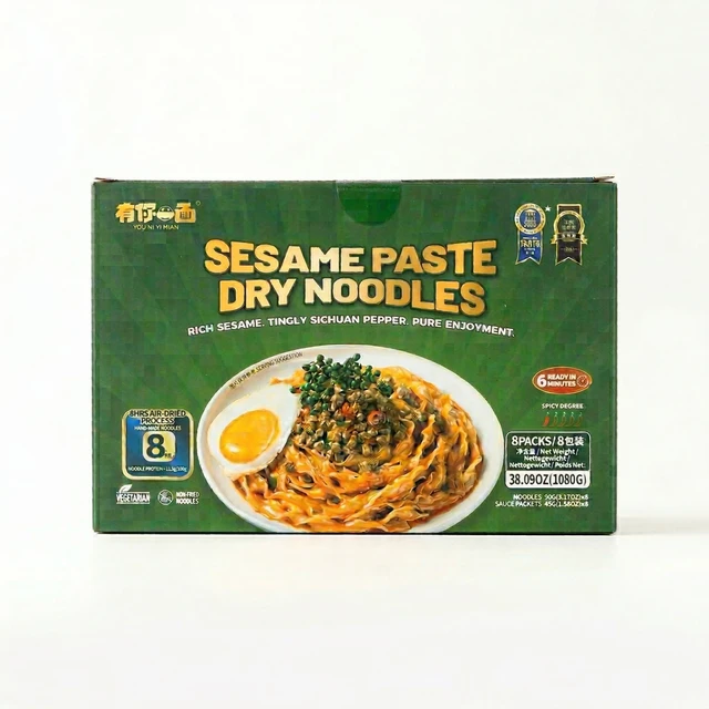 HUI JI Youniyimian Nouilles sèches à la pâte de sésame 1080 g