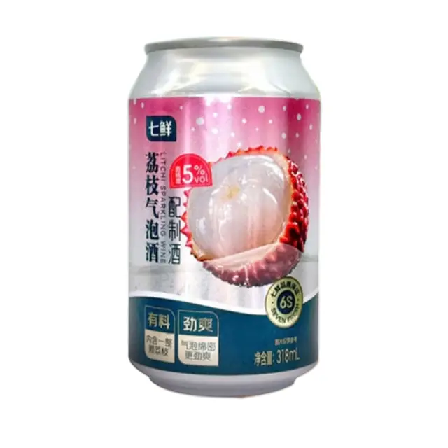 7FRESH Lychee sparkling wine 318ml