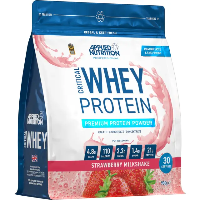 Applied Nutrition CRITICAL Whey Strawberry - 900g