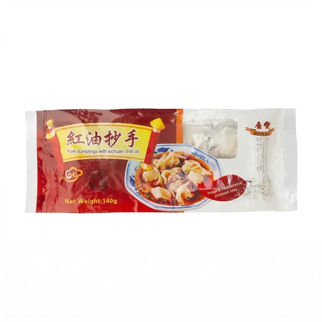 Kangle Wonton - Pork with Sichuan Chilli Oil 140g