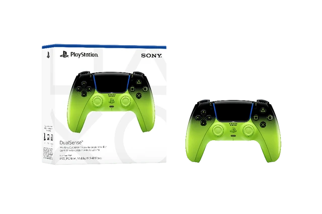Sony Manette PS5 sans fil Dualsense - Hyperpop Edition - Remix Green