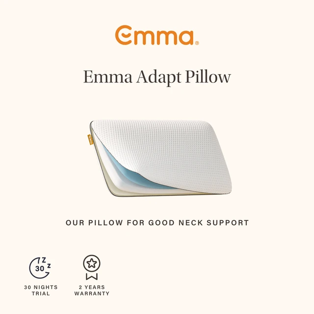Emma Pillow Adapt Memory Foam Medium Firm