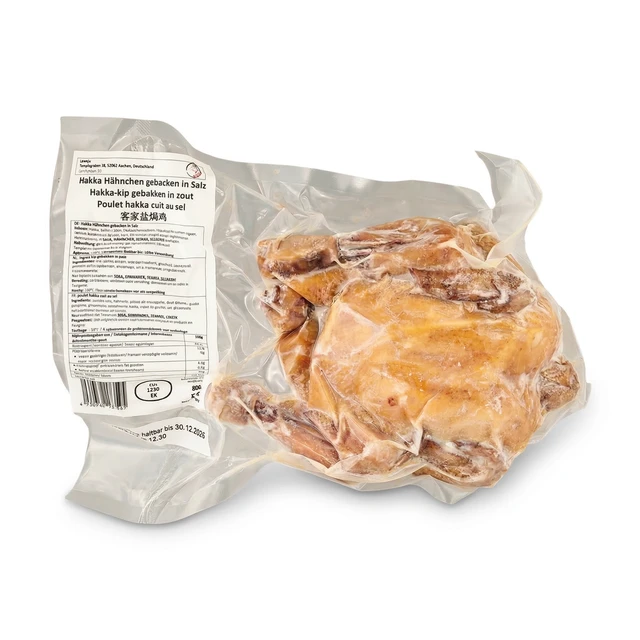 La Wei Ju Hakka-zoutgebakken kip, 1 hele kip