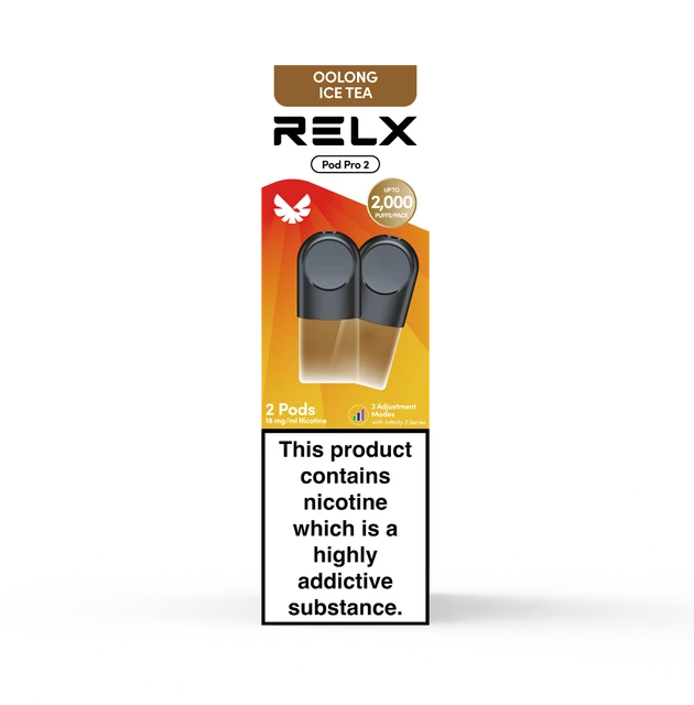 RELX Oolong Ice Tea Pre-filled 2 Pods Pack