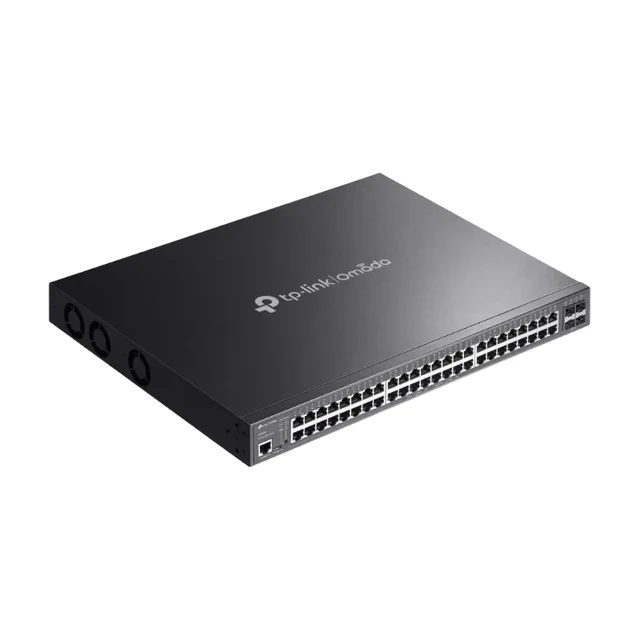 TP-Link Omada SG3452P Netzwerk-Switch Managed L2/L3 Gigabit Ethernet (10/100/1000) Power over Ethernet (PoE) 1U Schwarz